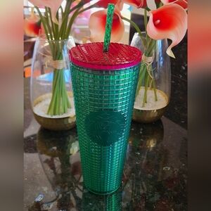 Starbucks watermelon color venti tumbler